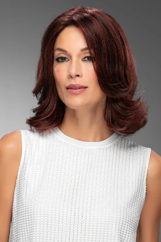 Human - hair wig with a middle - part for a classic and elegant styleCarrie 708A -Renau Exclusive Colours