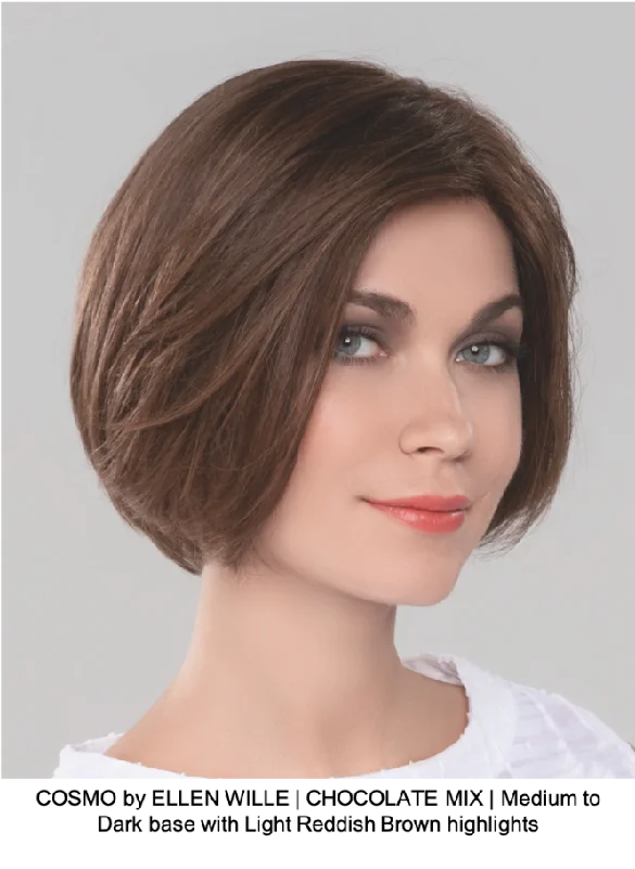 Human - hair wig with a natural - looking root for a more realistic lookCosmo II European Remy Human Hair Wig