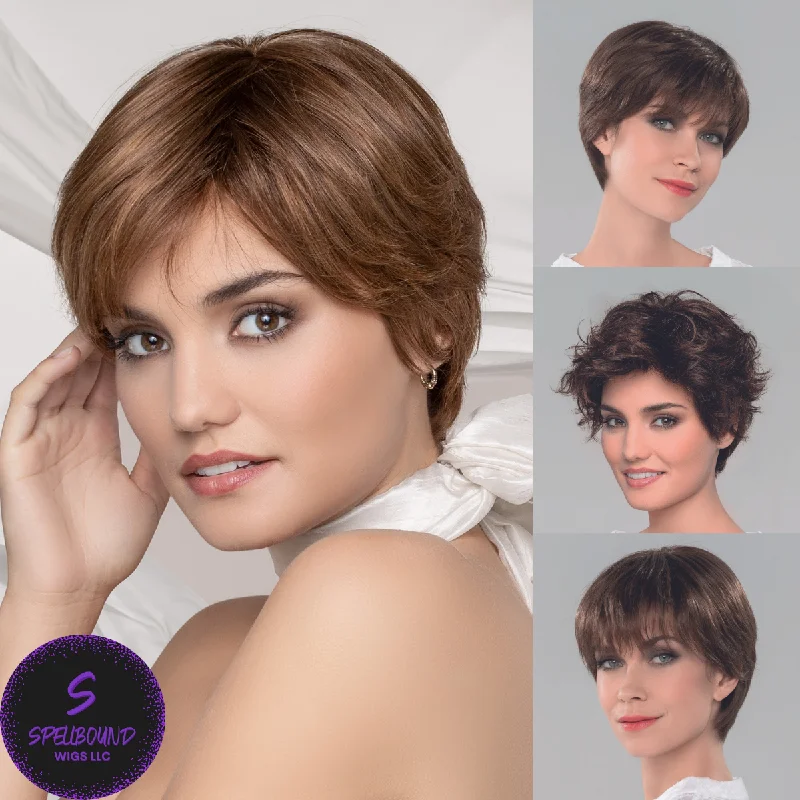 Human - hair wig with a pre - bleached knot for a natural - looking scalpMondo European Remy Human Hair Wig - Pure Collection by Ellen Wille