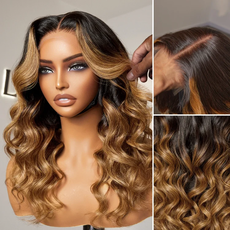 Human - hair wig with a wispy fringe for a soft and feminine lookPreMax Wigs | 180% Density New Fabulous Beyon-Celebrity Style Glueless 5x5 HD Lace Closure Wig Breathable Cap