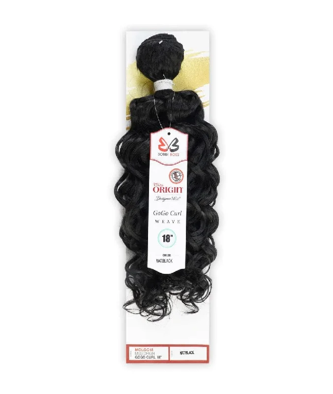 Blonde braided wigs for a trendy and sun - kissed appearanceBobbi Boss Miss Origin Gogo Curl