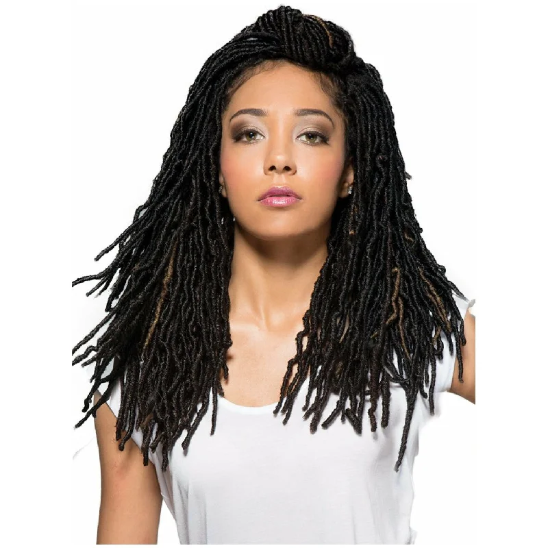 Long - length braided wigs for a glamorous and voluminous styleBobbi Boss Synthetic Braids - 2X Nu Locs 24"