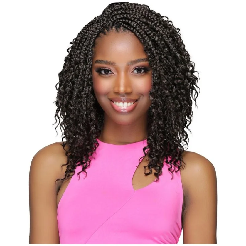 Micro braided wigs for a delicate and intricate styleBobbi Boss Synthetic Braids - Boho Box Braid 10"