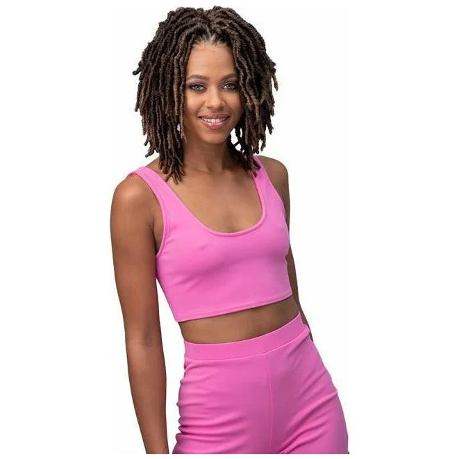 Micro braided wigs for a delicate and intricate styleBobbi Boss Synthetic Braids – Nu Locs 8"