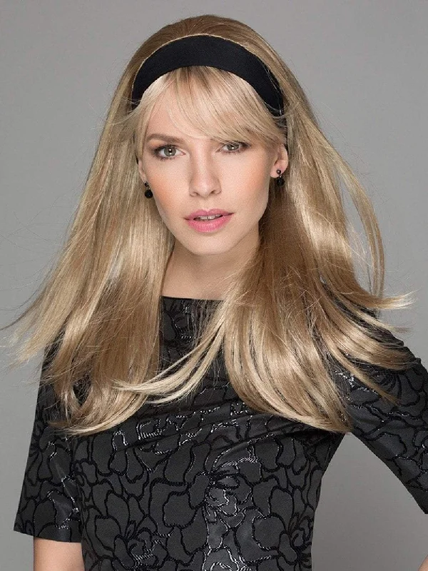 Long - length wig with a curly texture for a bold and stylish choiceColada | Synthetic Hair Fall with Headband