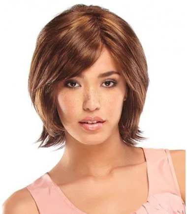 Long - length wig with a wispy fringe for a soft and feminine lookColette by Jon Renau | Monofilament Synthetic Wig | CLOSEOUT