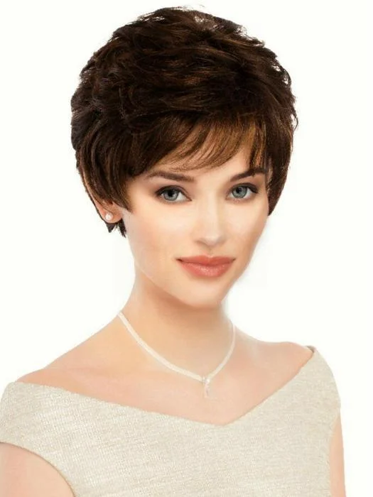 Long - length wig with a wavy texture for a beachy and romantic lookDiana by Louis Ferre | Synthetic (Mono Top) | CLOSEOUT