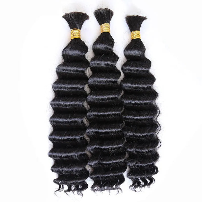 Box braided wigs with jumbo size for a bold lookWholesale - Double Drawn Burmese Hair Bulk Braiding Hair (Price for 1 Bundle)