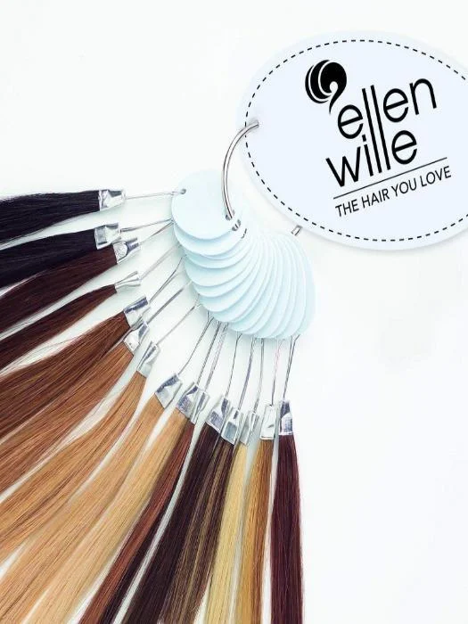 Long - length wig with a heat - resistant formula for easy styling at homeColor Rings | Ellen Wille