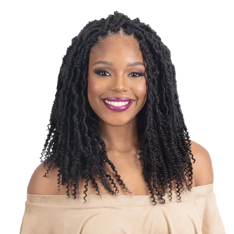 Child - friendly braided wigs with a soft and gentle feelFreeTress Braids – 3X Poppin' Gorgeous Loc 12"