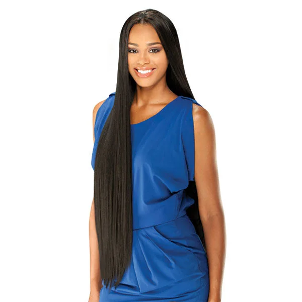 Braided wigs with a pre - plucked hairline for a natural lookFREETRESS EQUAL SYNTHETIC WEAVE YAKY STRAIGHT 30 [SF/Q EQUAL YAKY STRAIGHT 30]