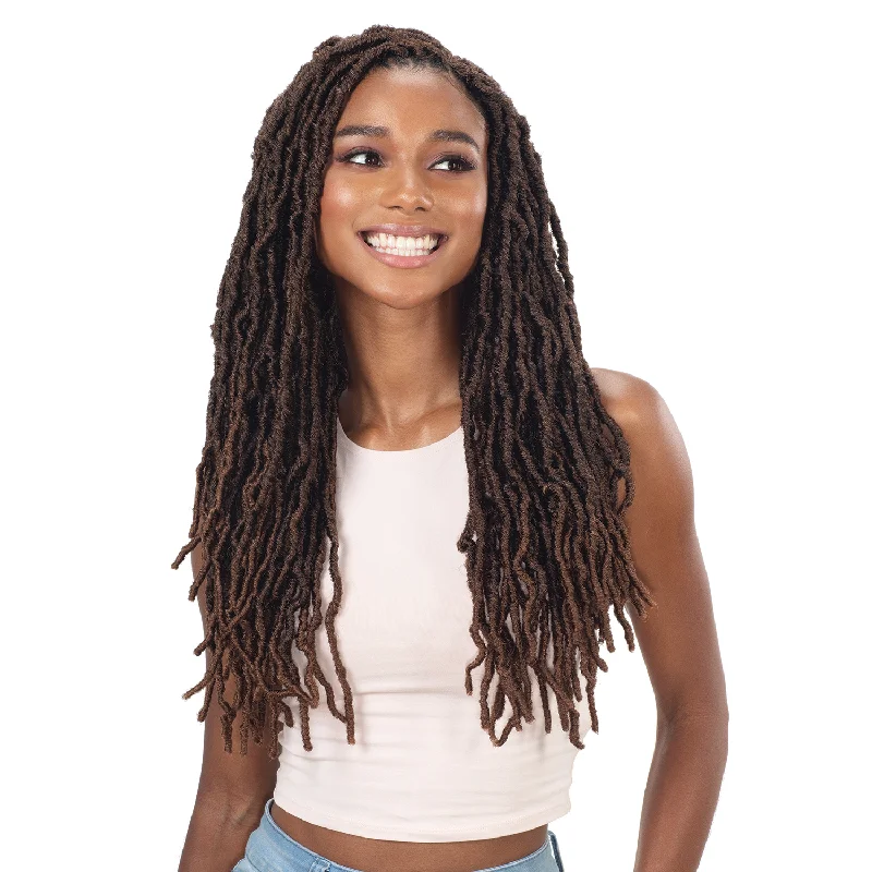 Synthetic braided wigs with a natural - looking textureFreeTress Synthetic Braids - 3X Bona Loc 18"