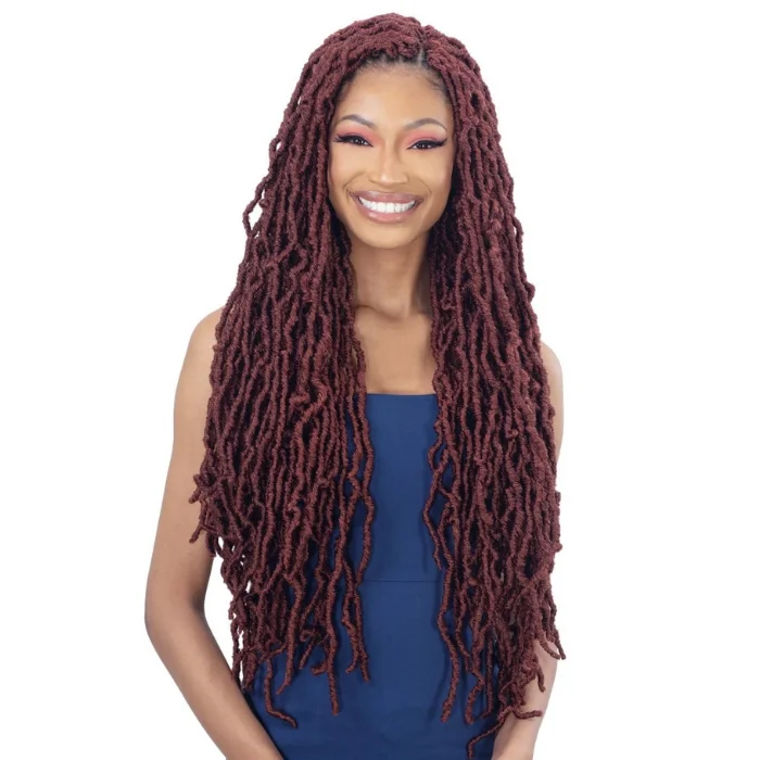 Heat - resistant braided wigs for styling flexibilityFreeTress Synthetic Braids - 3X Bona Loc 24"