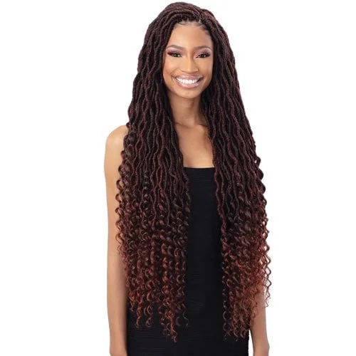 Braided wigs with a side - part for a flattering lookFreeTress Synthetic Braids - 2X Hippie Loc 30"