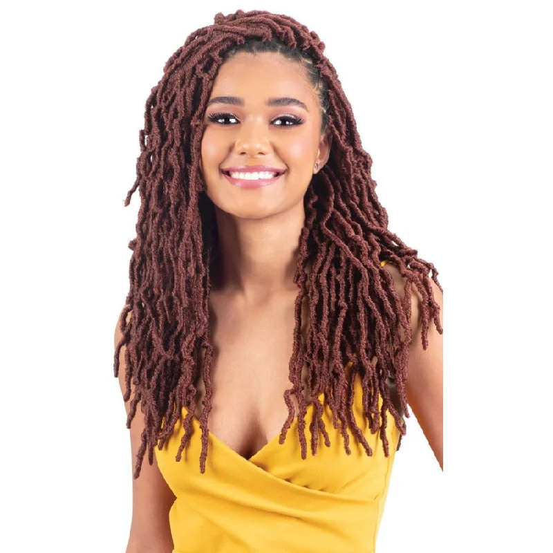 Braided wigs with a water - wave texture for a unique lookFreeTress Synthetic Braids - 3X Bona Loc 14"