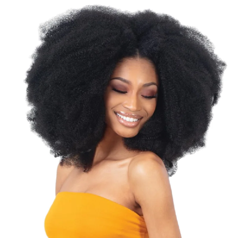 Synthetic braided wigs with a natural - looking textureFreetress Synthetic Crochet Braids - 3X Pre-Fluffed Poppin Twist 20"