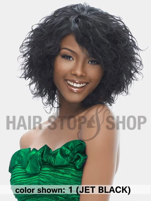 Synthetic braided wigs with a natural - looking textureHarlem 125 Indian Remi 5 Star MALAYSIAN CURL Weave 8 Short Cut 3pc (58IMC) *BFCM