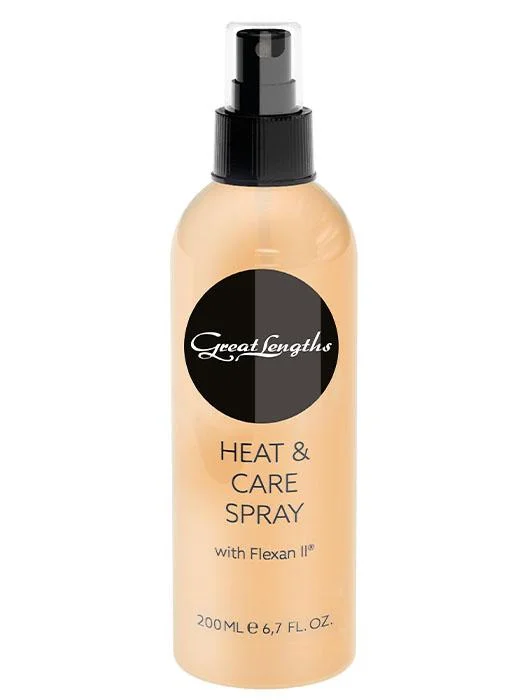 Long - length wig with a pre - bleached knot for a natural - looking scalpHeat & Care Spray | 200ML