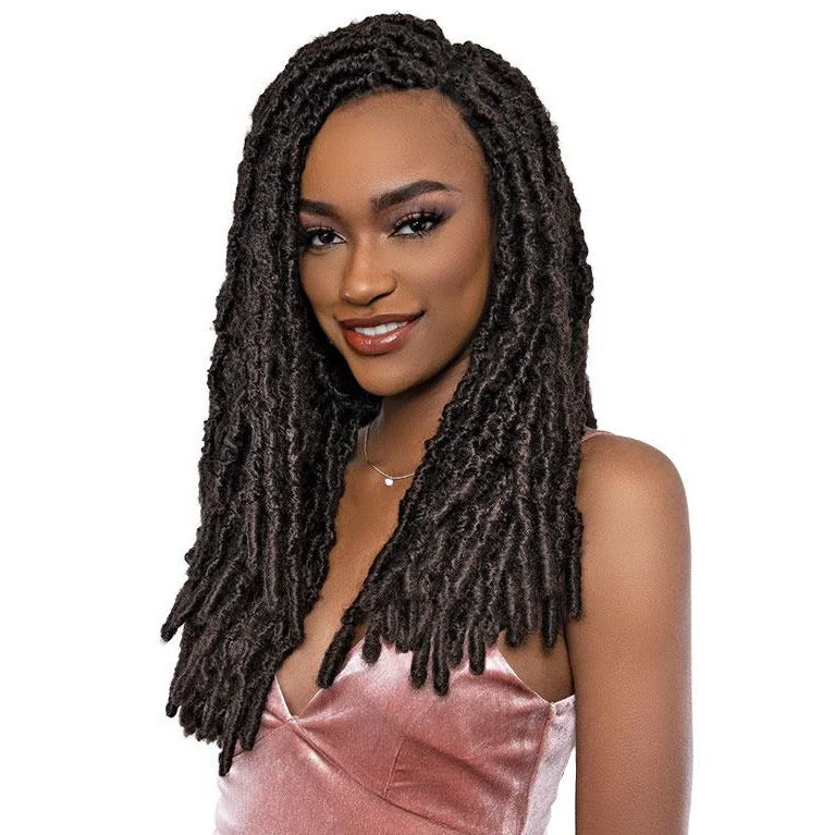 Braided wigs with a water - wave texture for a unique lookJanet Collection Nala Tress Braids - Poetry Locs 18"