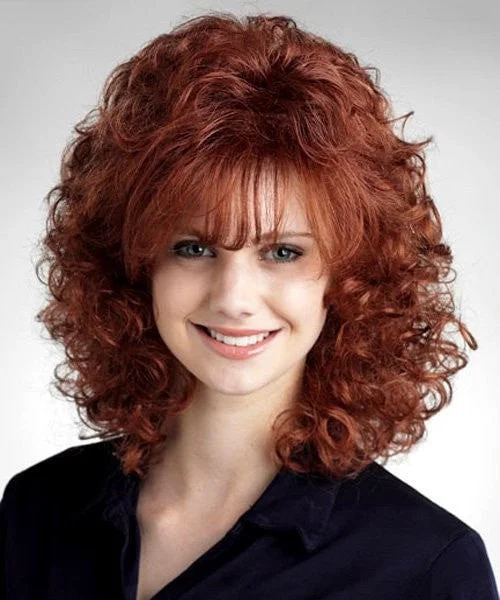 Long - length wig with a heat - resistant formula for easy styling at homeKapri by Tony of Beverly | Curly Wig | CLOSEOUT