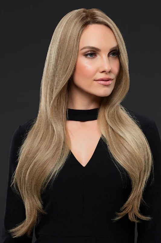 Adjustable - cap long - length wig for a comfortable fitKim Remy Human Hair Wig by Jon Renau