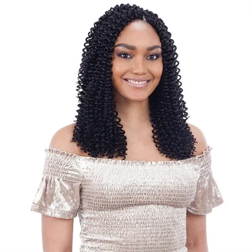 Braided wigs with a pre - plucked hairline for a natural lookModel Model Glance Braids - New Water Wave 12"