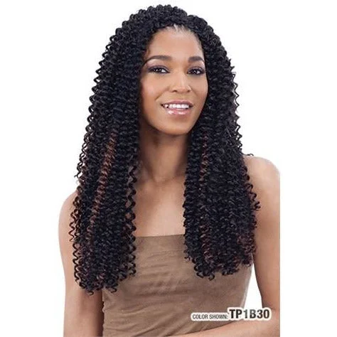 Braided wigs with a 180 - density for a full and thick appearanceModel Model Glance Braids - New Water Wave 22"