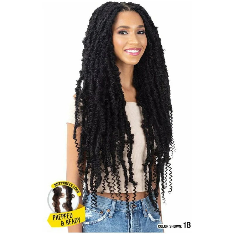 Braided wigs with a side - part for a flattering lookModel Model Synthetic Braids - 3x Afro Water Twist 28"