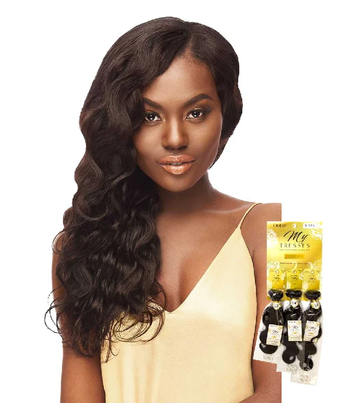 Braided wigs with a pre - plucked hairline for a natural lookOutre Mytresses Gold Label - Natural Body