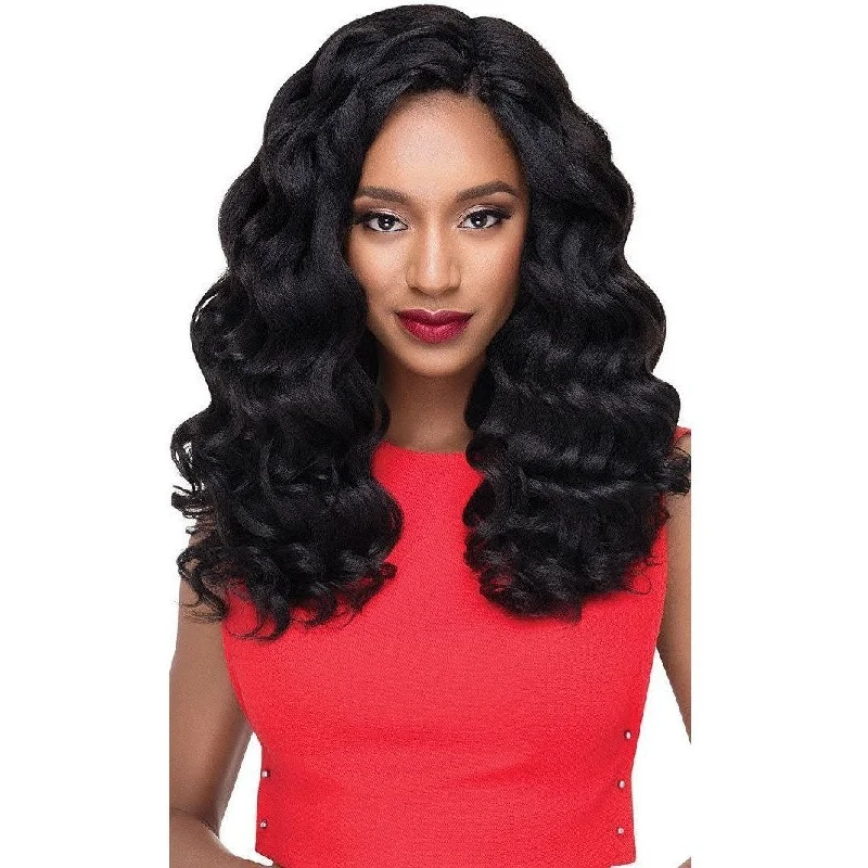 Bohemian - style braided wigs with added beads and accessoriesOutre X-Pression Braid – Ocean Wave Loop 14" (Color 425 only)