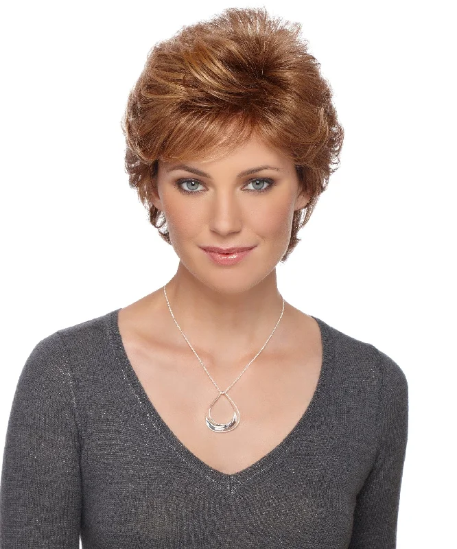 Long - length wig with a silk - base cap for a comfortable and smooth feelRebecca Pure Stretch Cap Wig by Estetica