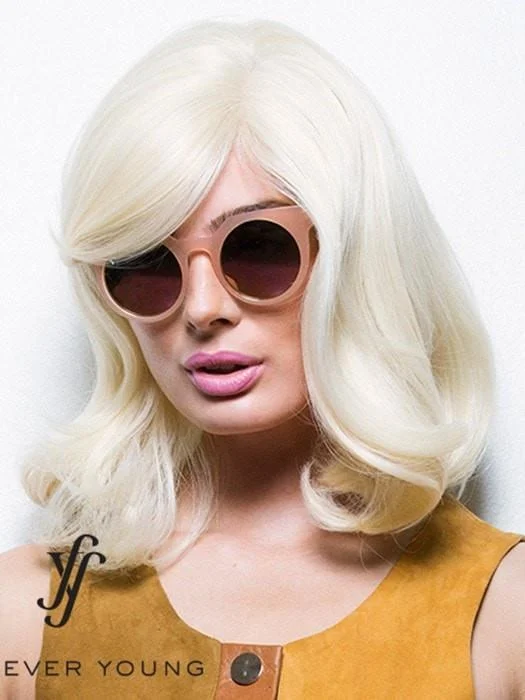 Long - length wig with a natural - looking root for a more realistic lookRefined Curls by Forever Young | HF Synthetic Wig (Mono Part)