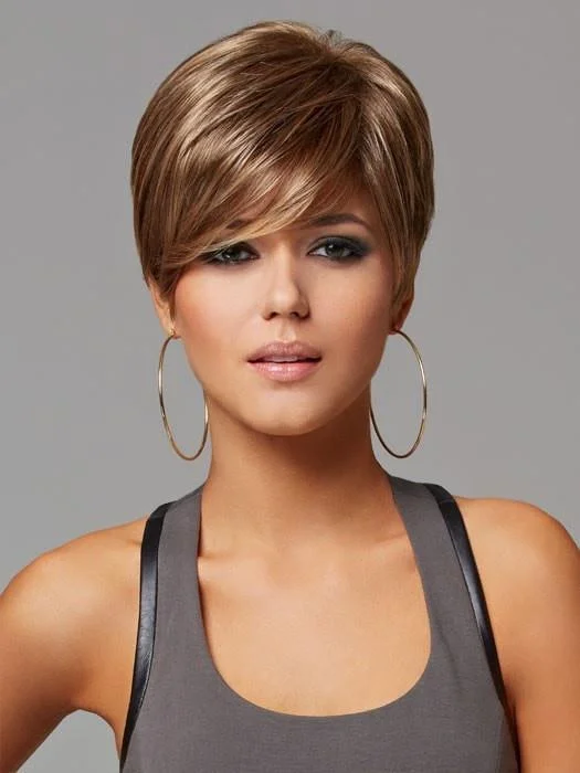 Long - length wig with a silk - base cap for a comfortable and smooth feelRefined by Gabor | Pixie Wig | CLOSEOUT