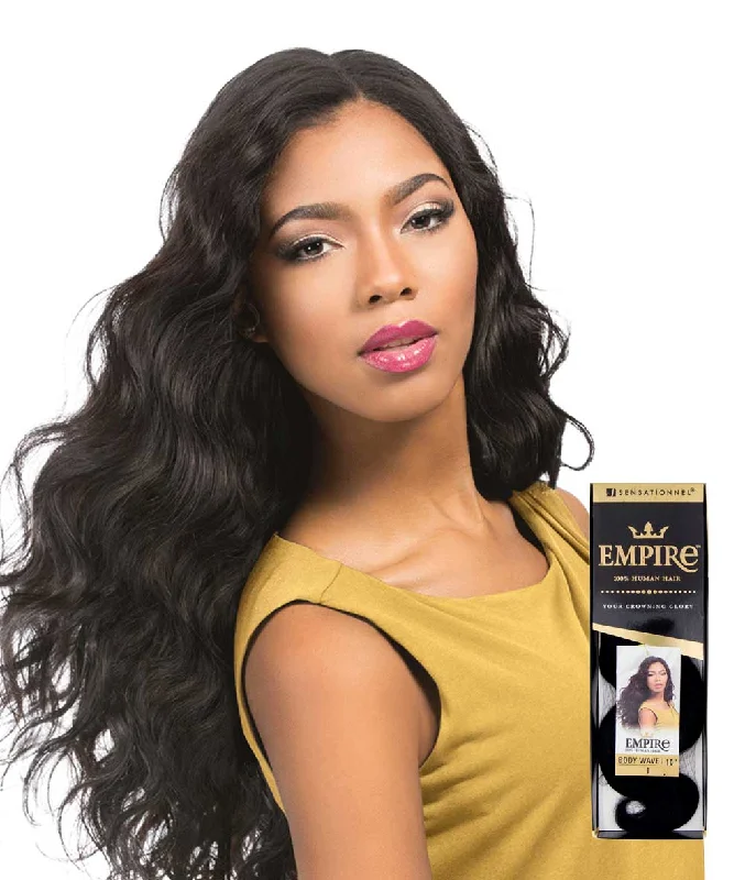 Braided wigs with a 180 - density for a full and thick appearanceSensationnel Empire - Body Wave