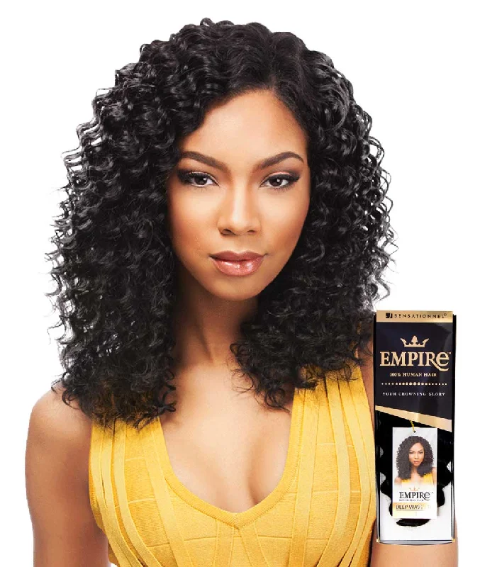 Human hair braided wigs for a luxurious feelSensationnel Empire - Deep Wave