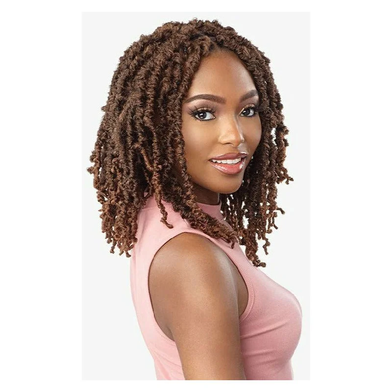 Braided wigs with a natural - looking scalp for a more realistic finishSensationnel Lulutress Synthetic Crochet Braids - 3X Twist Locs 8/10/12"