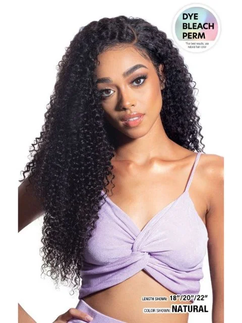 Braided wigs with a water - wave texture for a unique lookShake N Go Glossy 100% Virgin Remy Hair SPANISH CURL 3pcs