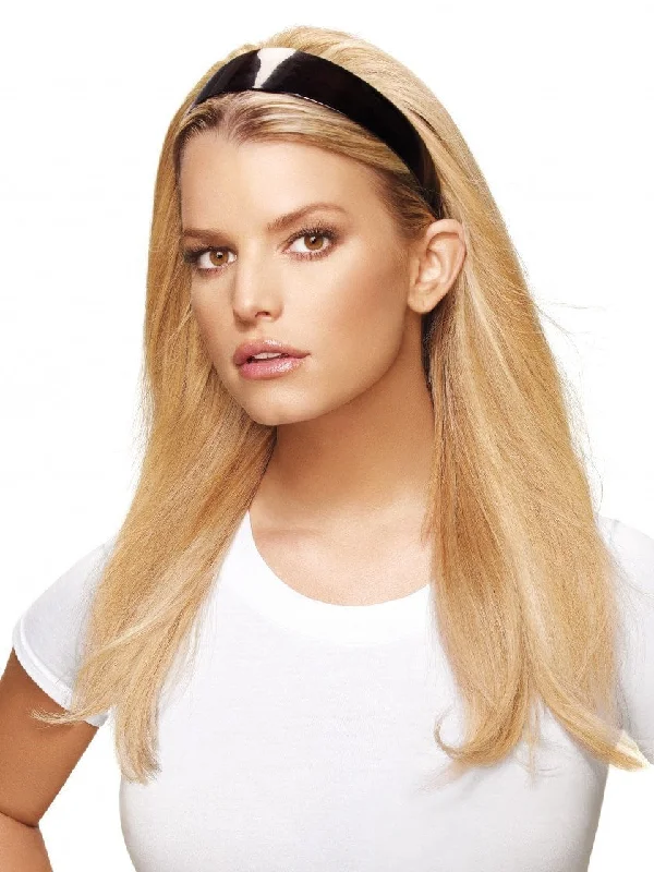 Long - length wig with a 220 - density for an extra - full appearanceStyleable Headband Fall | CLEARANCE