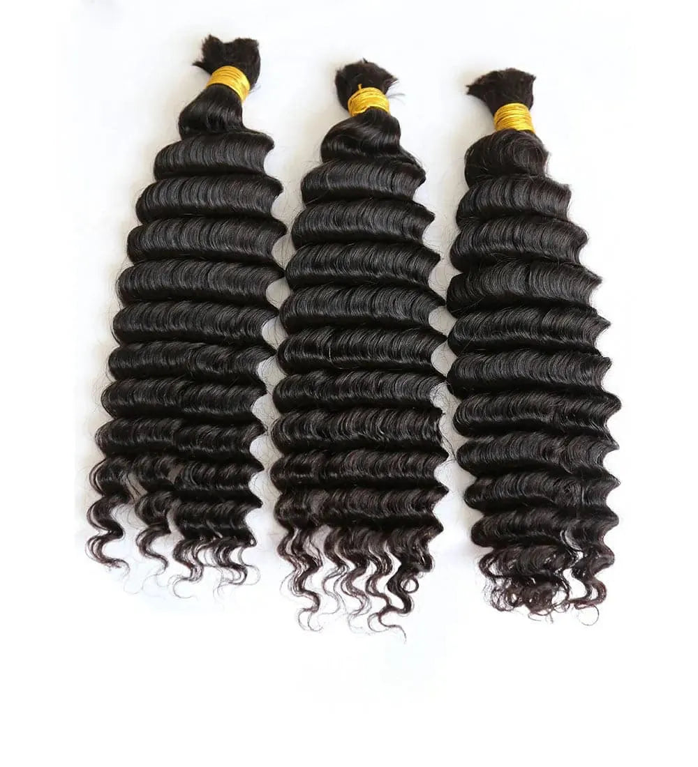 Braided wigs with a side - part for a flattering lookWholesale - Bulk Hair Extensions for Braiding (Price for 50g/1 Bundle)