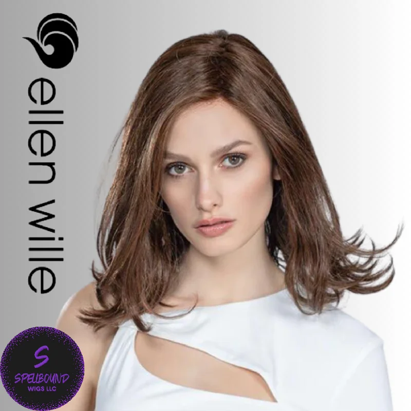 Short wig with a pre - plucked hairline for a more natural lookAdd In Remy Human Hair  - Top Power Collection by Ellen Wille