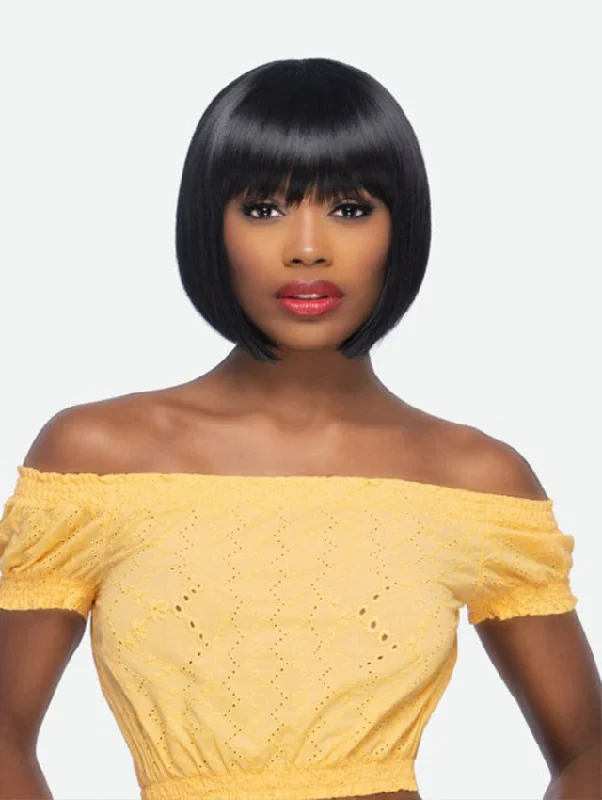 Short wig with a blunt bob cut for a modern and sleek styleAmore Mio Hair Collection Everyday Wig - AW BANDI