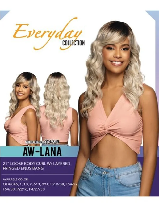 Short wig with a gradient color for a modern and stylish appearanceAmore Mio Hair Collection Everyday Wig - AW-LANA