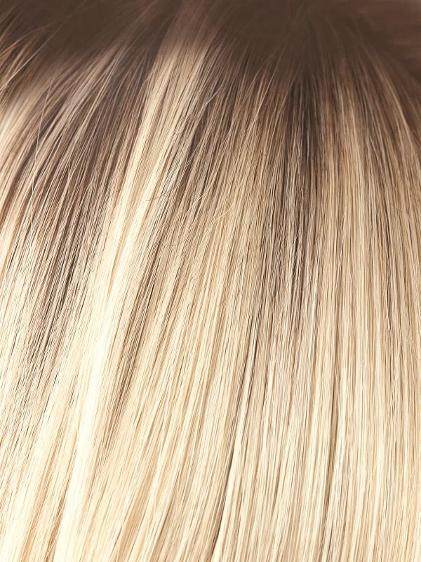 CHAMPAGNE R | Rooted Dark with Platinum Blonde