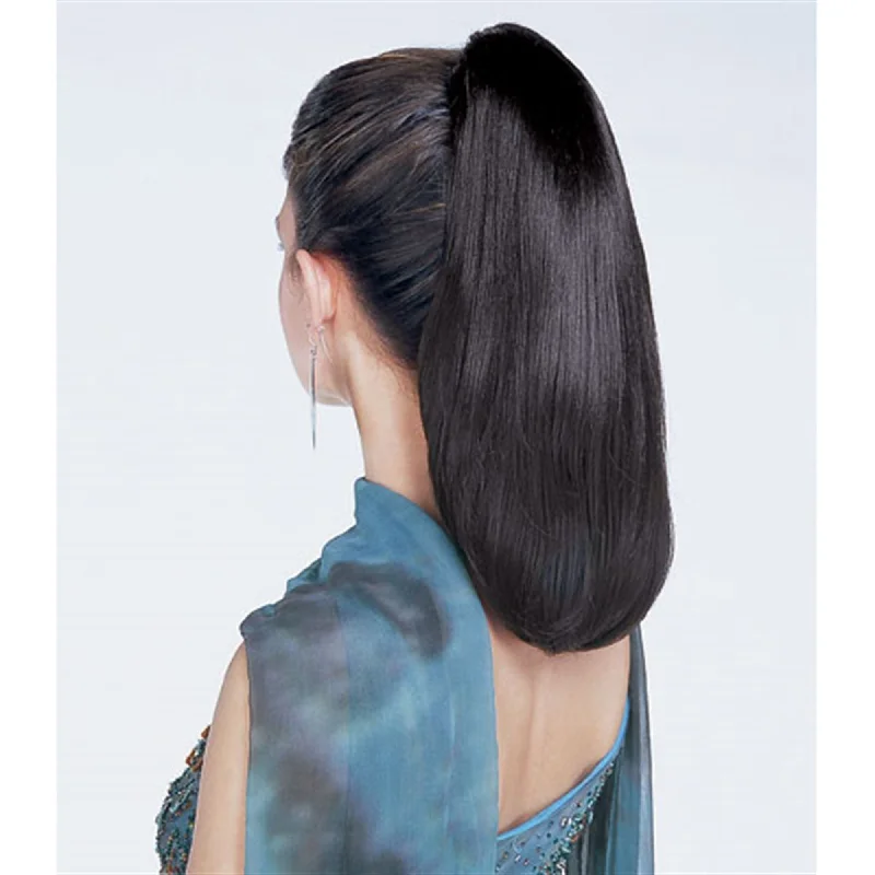 Extension ponytails with a secure elastic base for all - day comfortBALLET CLIP ON PONYTAIL