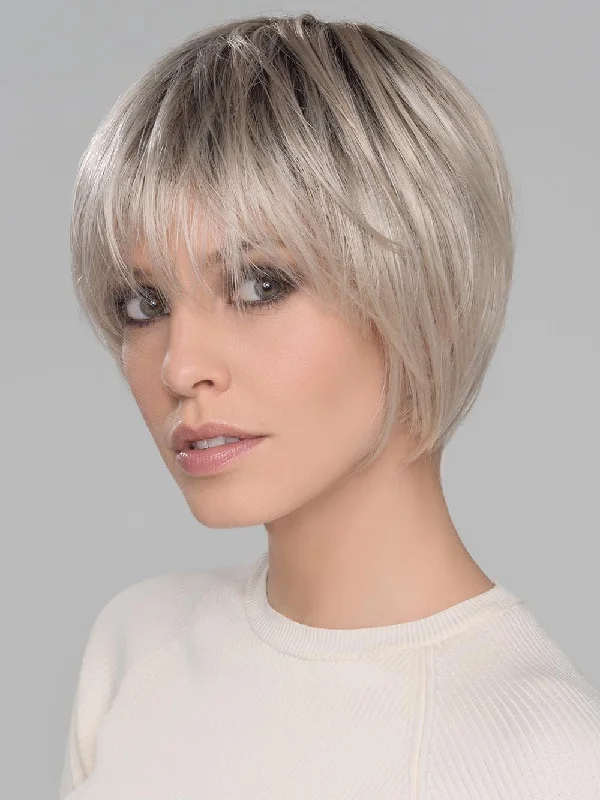 Heat - resistant short wig for easy styling with hot toolsBeam | Synthetic (Mono Crown) Wig by Ellen Wille