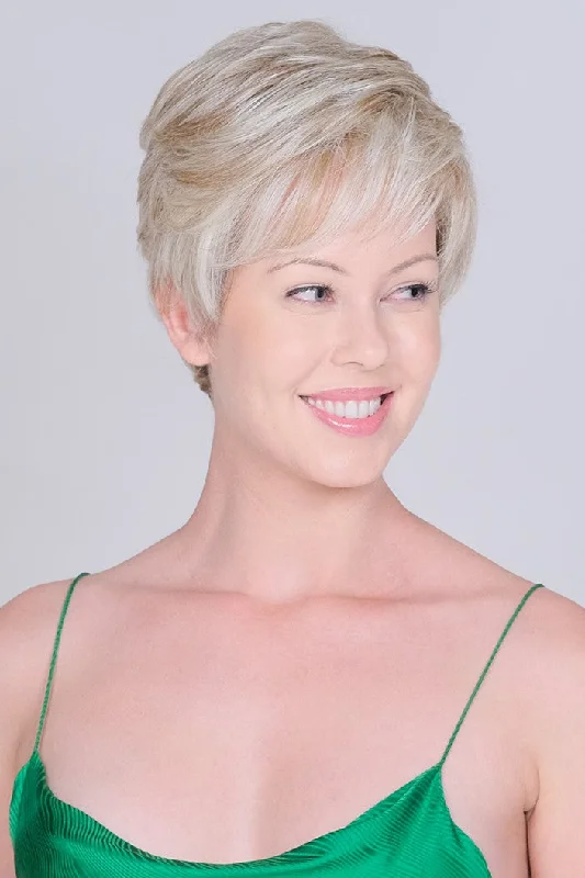 Monofilament - cap short wig for a breathable and natural - looking scalpBelle Tress Wigs - Bulletproof (#6089)