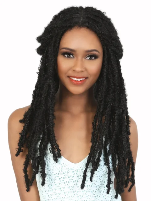 Human Hair Braid & Plait Hair Extensions for a Luxurious and Realistic LookBeshe Belle & Braid 2X Touch Up DISTRESSED FAUX LOCS 26 Crochet Braid (C.DSLOC26)