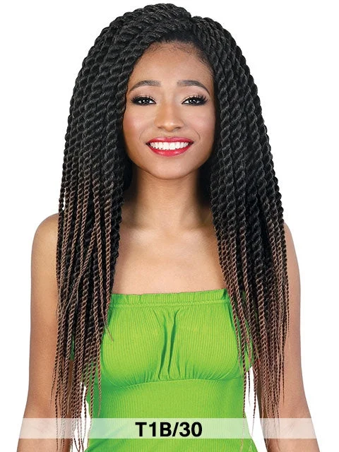 Braid & Plait Hair Extensions with a Straight End for a Sleek AppearanceBeshe Pre-Looped 3X X-LARGE SENEGAL TWIST Crochet Braid 20