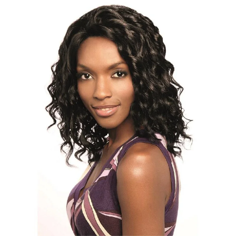 Short wig with a side - swept bang for a sophisticated and flattering styleCherish Synthetic Lace Front Wig – Devon