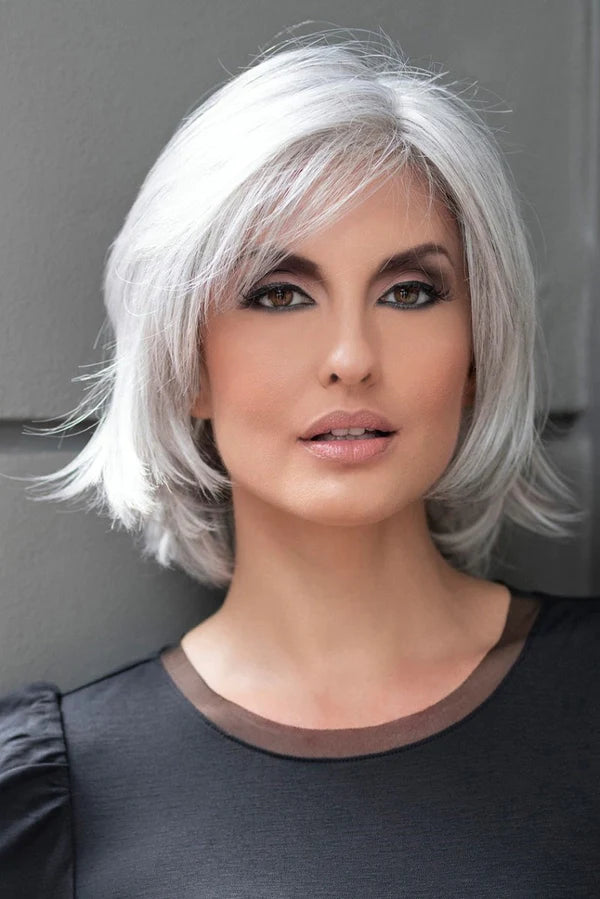 Monofilament - cap short wig for a breathable and natural - looking scalpHaley | Synthetic (Mono Top) Wig by Envy